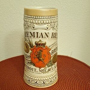 Vintage Stroh Brewing Beer Stein